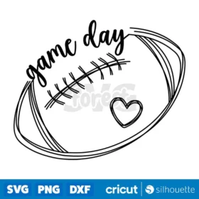 Game Day Svg Football Game Love T Shirt Design Svg Png Cut Files Sublimation Digital Download Design