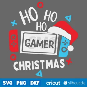 Gamer Christmas Svg Digital Download Svg