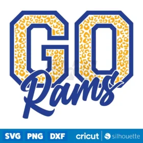 Go Rams Svg Nfl Los Angeles Football Team T Shirt Design Svg Cut Files Cricut