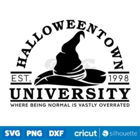 Halloweentown University Svg Halloween Svg Spooky Season Svg Digital Download Svg