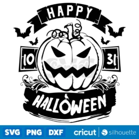 Happy 1031 Halloween Pumpkin Halloween Halloween Svg Horror Svg Boo Svg Cut Files