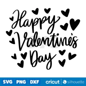 Happy Valentines Day Svg Valentine Svg Valentines Day Svg Instant Download