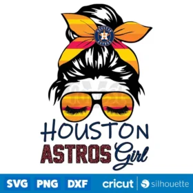 Houston Astros Girl Png Sport Png Digital Download Svg