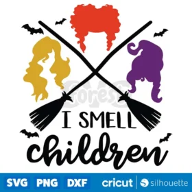 I Smell Children Svg Halloween Svg Hocus Pocus Svg