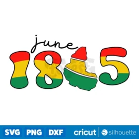 June 1865 Svg Juneteenth Svg Free Ish Svg Black Power Svg