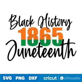 Juneteenth 1865 Svg Black History Svg Juneteenth Afro Svg