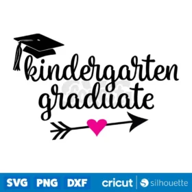 Kindergarten Graduate Arrow Svg