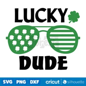 Lucky Dude Svg Mister Lucky Svg Lucky Svg Instant Download