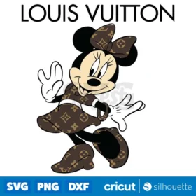 Mickey Mouse Louis Vuitton Svg Mickey Lv Logo Svg Louis Vuitton Logo Svg