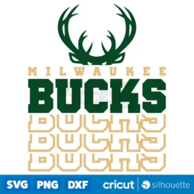 Milwaukee Bucks Svg Nba Basketball Team T Shirt Svg Design Cut Files Cricut Digital Download Svg