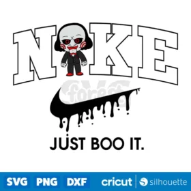 Nike Just Boo It X Baby Jigsaw Svg Horror Character Svg