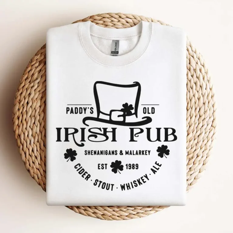 Paddys Old Irish Pub Svg Funny St Patricks Svg Shenanigans Svg Digital Download Svg Design