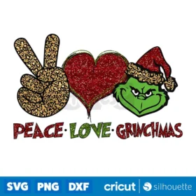 Peace Love Grinchmas Png Grinch Png Merry Grinchmas Png Instant Download