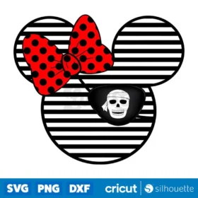 Pirate Mouse Vacation Design Sublimation Design Mouse Design Rainbow Png Digital Download Design