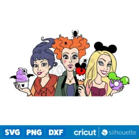 Sanderson Sisters Cream Svg Hocus Pocus Ice Cream Svg Digital Download Svg