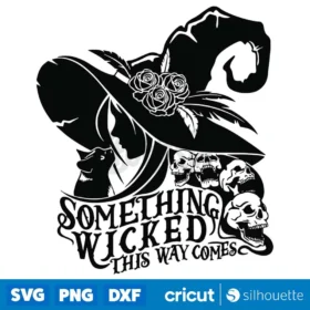 Something Wicked Svg Halloween Svg Proud Member Witch Club Svg