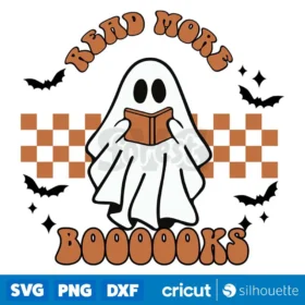 Spooky Read More Books Svg Spooky Season Svg Instant Download