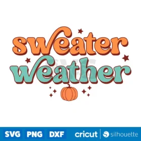 Sweater Weather Fall Pumpkin Png Sublimation