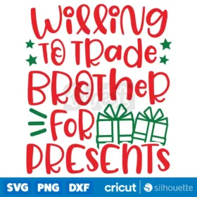 Trade Brother Presents Svg Christmas Svg