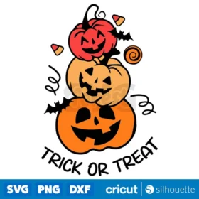 Trick Or Treat Pumpkin Svg Pumpkin Svg Kids Halloween Svg