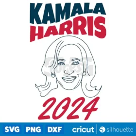 Vintage Kamala Harris 2024 Presidential Election Svg