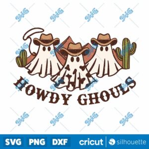 Howdy Ghouls Sublimation PNG, Howdy Ghouls PNG